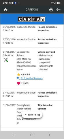 2013 Subaru Outback 2.5i Limited
