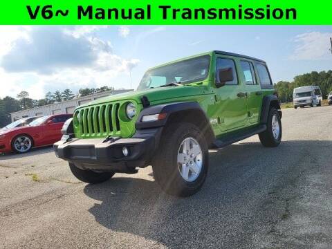2020 Jeep Wrangler Unlimited for sale at Hardy Auto Resales in Dallas GA