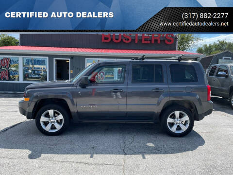 2015 Jeep Patriot for sale at CERTIFIED AUTO DEALERS in Greenwood IN