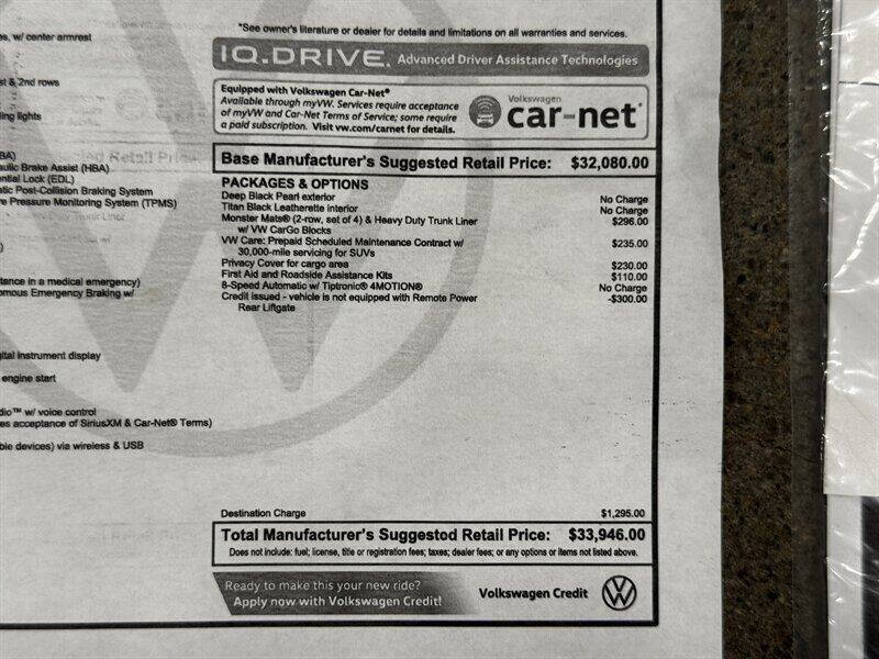 2023 Volkswagen Tiguan SE 4Motion