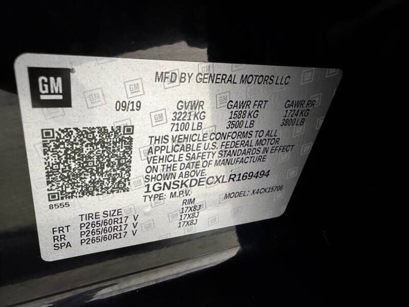 2020 Chevrolet Tahoe Police