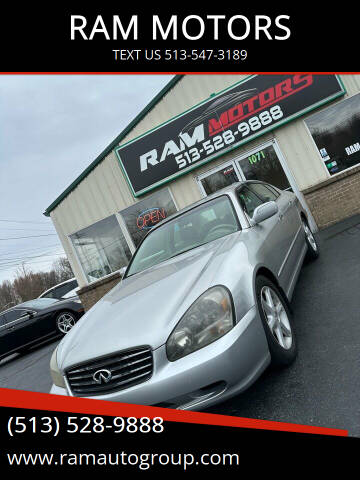 2003 Infiniti Q45 for sale at RAM MOTORS in Cincinnati OH