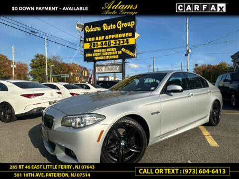 2016 BMW 5 Series for sale at Adams Auto Group in Little Ferry NJ