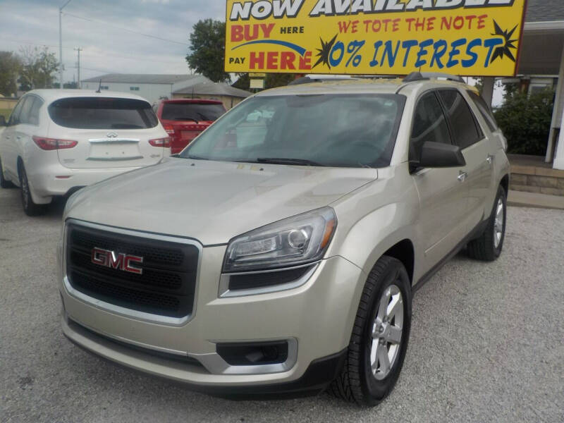2014 GMC Acadia for sale at SEBASTIAN AUTO SALES INC. in Terre Haute IN