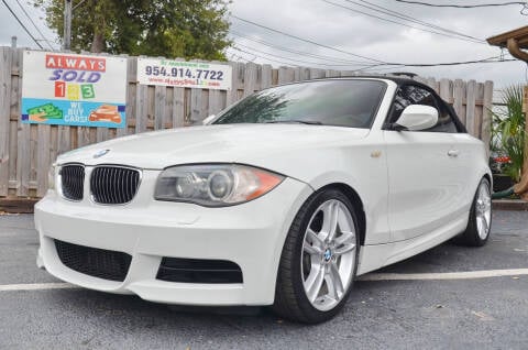 2011 BMW 1 Series for sale at ALWAYSSOLD123 INC in Fort Lauderdale FL