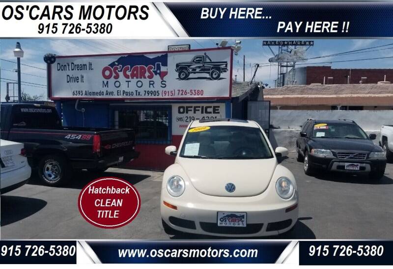 2009 Volkswagen New Beetle for sale at Os'Cars Motors in El Paso TX