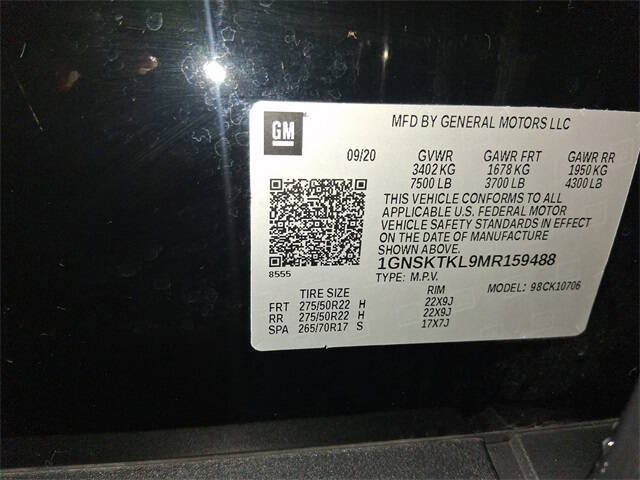 2021 Chevrolet Tahoe High Country