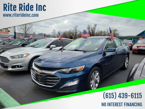 2019 Chevrolet Malibu for sale at Rite Ride Inc in Murfreesboro TN