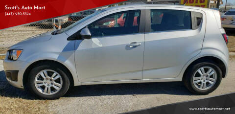 2014 Chevrolet Sonic for sale at Scott's Auto Mart in Dundalk MD