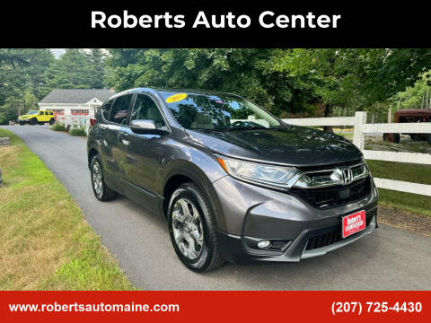 2017 Honda CR-V for sale at Roberts Auto Center in Bowdoinham ME