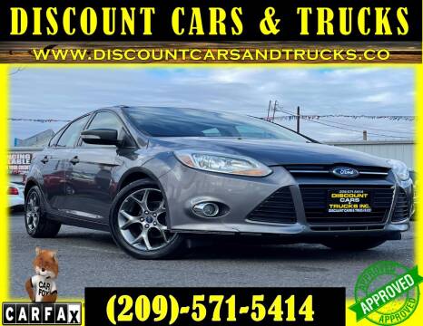2013 Ford Focus for sale at Discount Cars & Trucks in Modesto CA