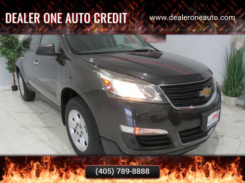 2017 Chevrolet Traverse for sale at Dealer One Auto Credit in Oklahoma City OK