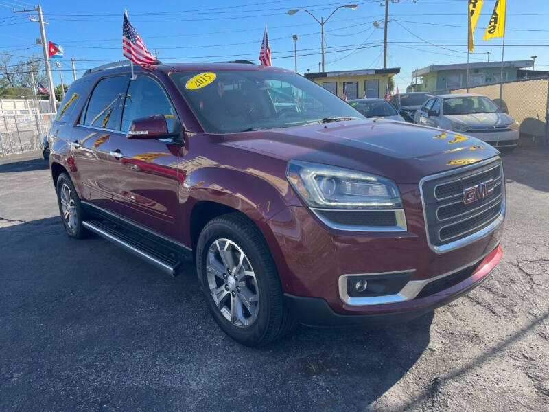 2015 GMC Acadia for sale at MIAMI AUTO LIQUIDATORS in Miami FL