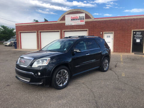 2011 GMC Acadia for sale at Family Auto Finance OKC LLC in Oklahoma City OK