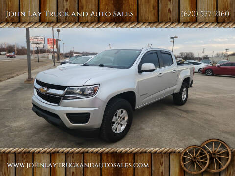 2018 Chevrolet Colorado for sale at John Lay Truck and Auto Sales in Independence KS