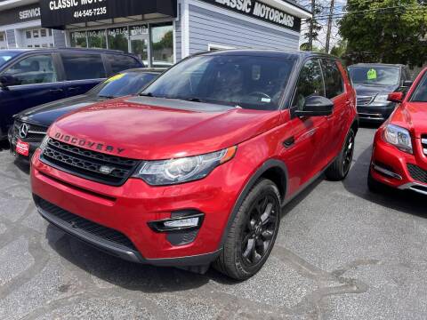 2016 Land Rover Discovery Sport for sale at CLASSIC MOTOR CARS in West Allis WI