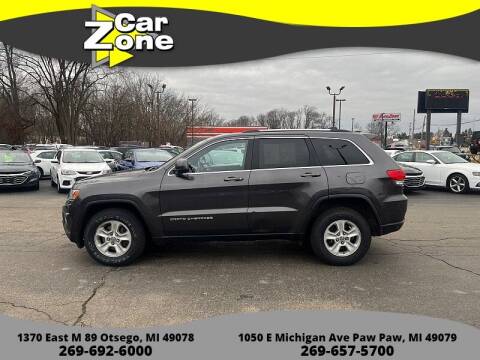 2015 Jeep Grand Cherokee for sale at Car Zone in Otsego MI
