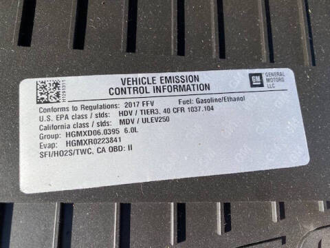 2017 Chevrolet Express LS 2500