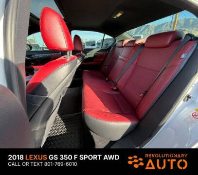 2018 Lexus GS 350 F SPORT