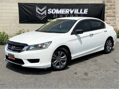 2015 Honda Accord for sale at Somerville Motors in Somerville MA