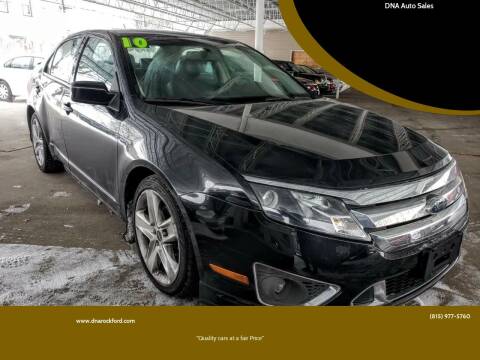 2010 Ford Fusion for sale at DNA Auto Sales in Rockford IL