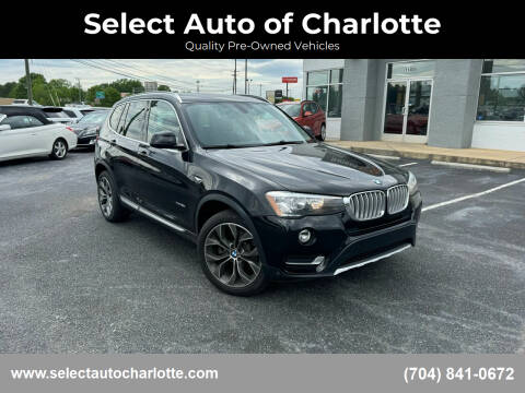 2016 BMW X3 for sale at Select Auto of Charlotte in Matthews NC