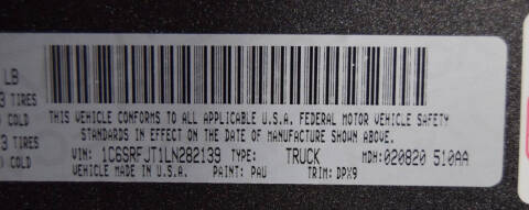 2020 RAM 1500 Laramie