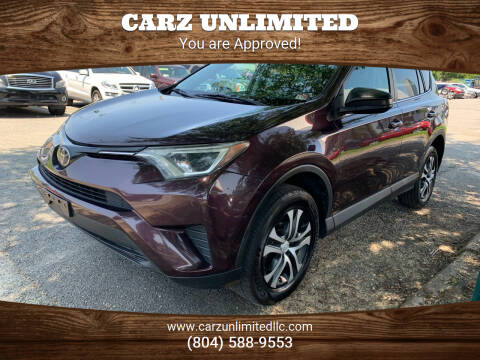 2017 Toyota RAV4 for sale at Carz Unlimited in Richmond VA