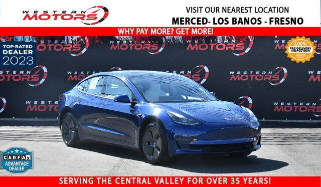 2021 Tesla Model 3 for sale at Western Motors Los Banos in Los Banos CA