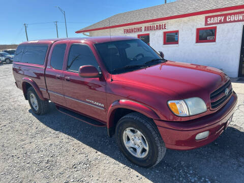 2001 Toyota Tundra for sale at Sarpy County Motors in Springfield NE