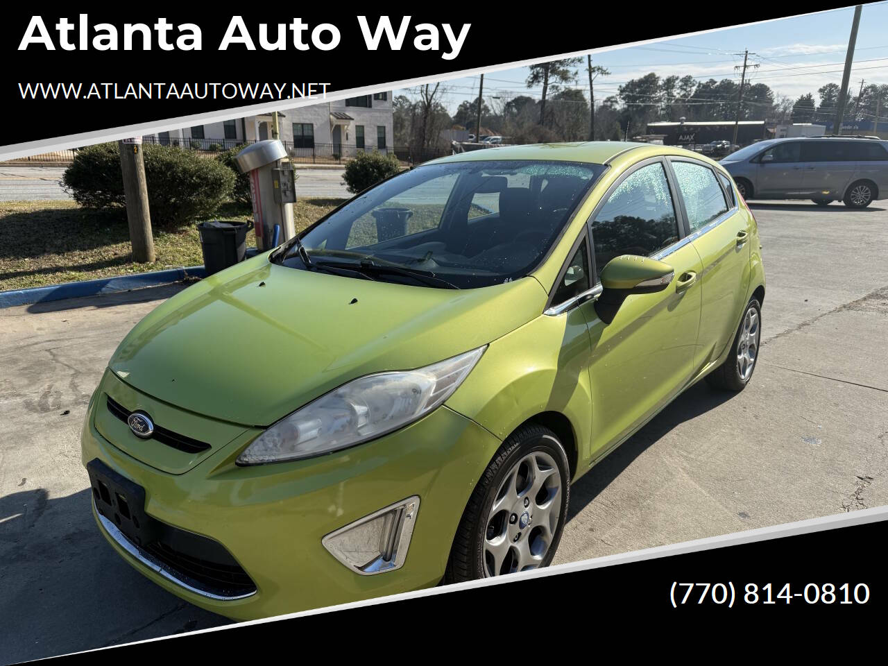 Lt. Green 2011 Ford Fiesta SES SES 4dr Hatchback 1