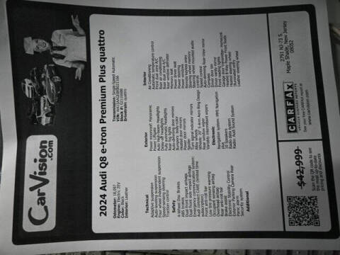2024 Audi Q8 e-tron quattro Premium Plus