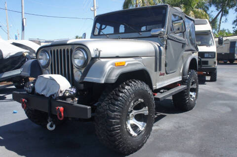 1974 Jeep CJ-5 for sale at Dream Machines USA in Lantana FL
