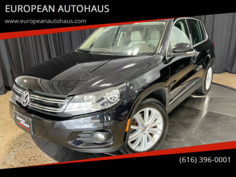 2013 Volkswagen Tiguan for sale at EUROPEAN AUTOHAUS in Holland MI