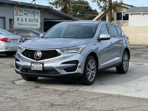 2019 Acura RDX for sale at H & K Auto Sales & Leasing in San Jose CA