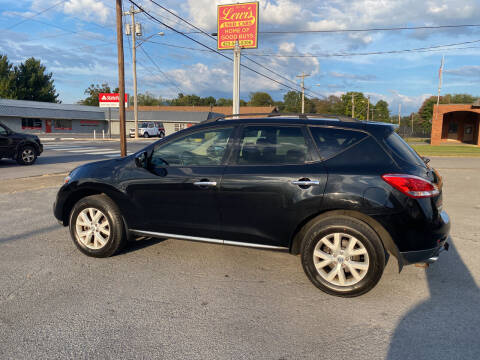 2012 Nissan Murano for sale at Lewis' Used Cars in Elizabethton TN