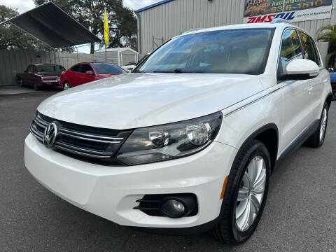 2012 Volkswagen Tiguan for sale at West Coast Cars and Trucks in Tampa FL