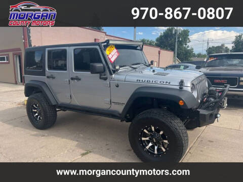 2015 Jeep Wrangler Unlimited for sale at Morgan County Motors in Yuma CO