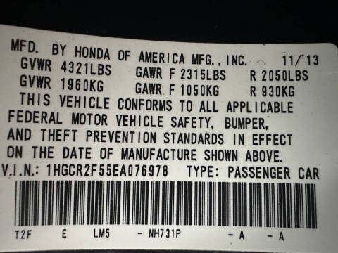 2014 Honda Accord Sport