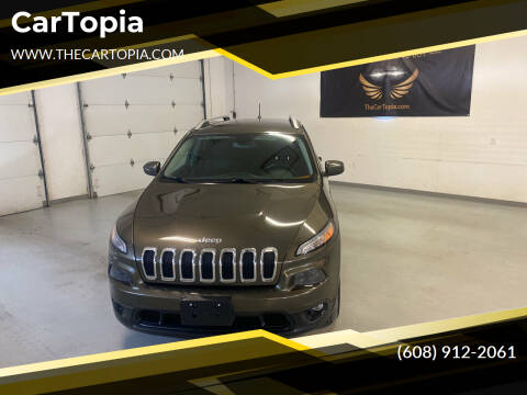 2015 Jeep Cherokee for sale at CarTopia in Deforest WI