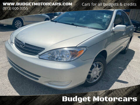 2003 Toyota Camry for sale at Budget Motorcars in Tampa FL