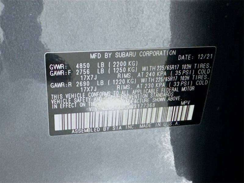 2022 Subaru Outback Premium