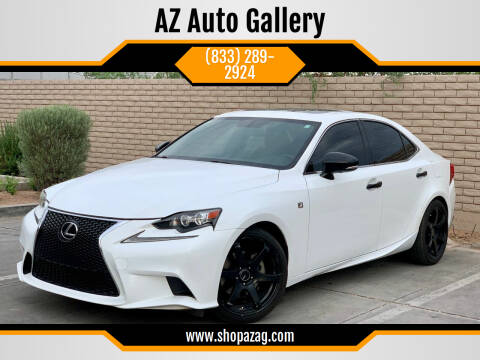 2015 Lexus IS 250 for sale at AZ Auto Gallery in Mesa AZ