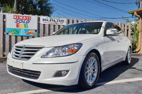2011 Hyundai Genesis for sale at ALWAYSSOLD123 INC in Fort Lauderdale FL