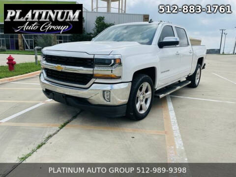 2016 Chevrolet Silverado 1500 for sale at Platinum Auto Group in Hutto TX