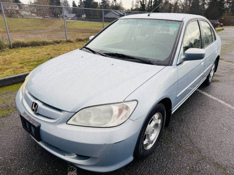 Used 2005 Honda Civic Hybrid CVT with VIN JHMES96685S015632 for sale in Tacoma, WA