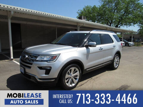 Ford Explorer For Sale In Houston Tx Mobilease Inc Auto Sales