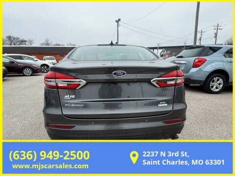 2019 Ford Fusion SE