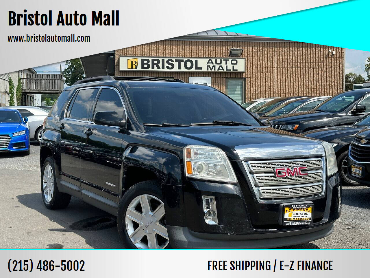 Black 2012 GMC Terrain SLE-2 SLE-2 4dr SUV 1