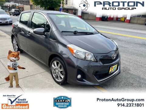 2012 Toyota Yaris for sale at Proton Auto Group in Yonkers NY